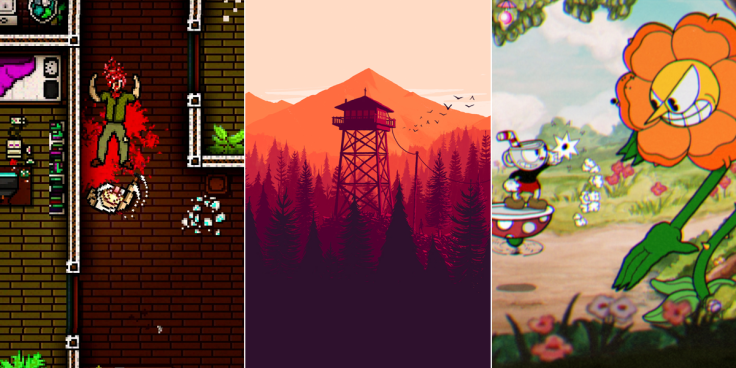 indie games 2015 hotline miami firewatch cuphead