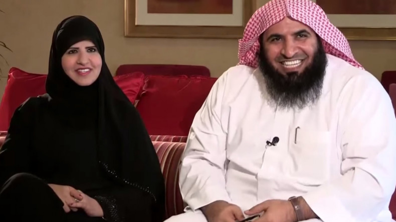 Saudi cleric Sheikh Ahmad al-Ghamedi's wife face uncovered TV