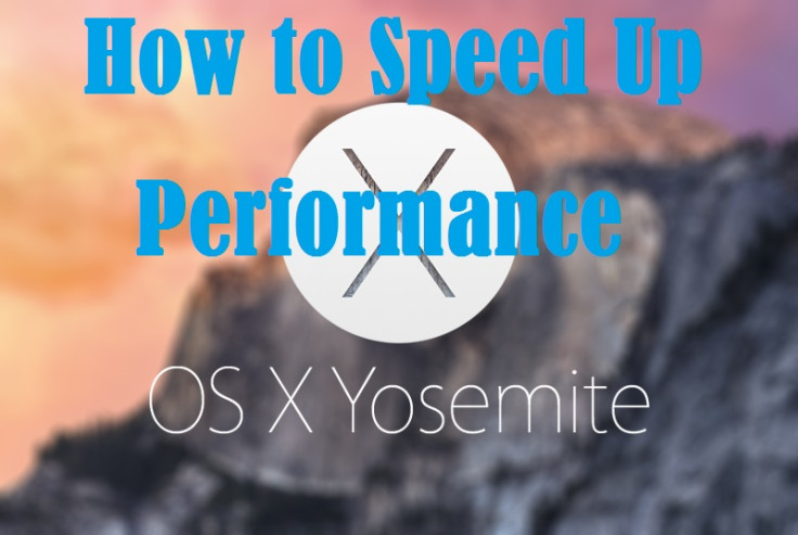 Tips and tricks to speed up OS X Yosemite on your older Macs