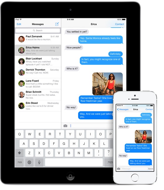 imessage text on computer