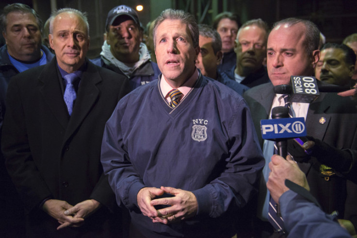 Pat Lynch of the NYPD Patrolmen's Benevolent Association