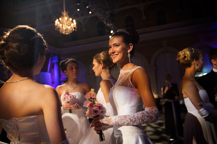 Debutantes at the Russian Ball in London, which aims to recreate the splendour of pre-Revolutionary Russian social functions. (Getty)