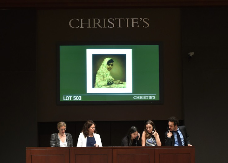 No one has yet been arrested for the recent raid of Christie's auction house in London.