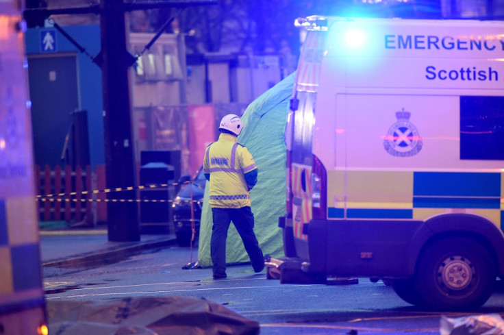 Driver behind wheel of bin lorry in Glasgow crash was taken to hospital