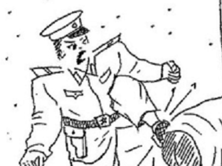 Cartoon violence illustrating the brutal methods of North Korea upon prisoners is no laughing matter