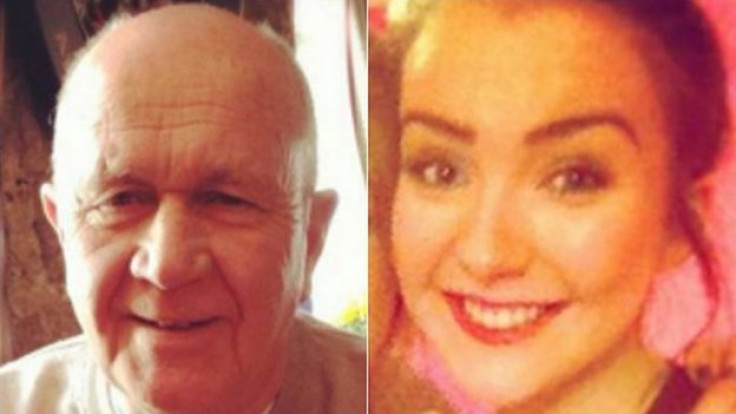 Jack Sweeney (left) and grand-daughter Erin McQuade were among six people in Glasgow lorry crash horror