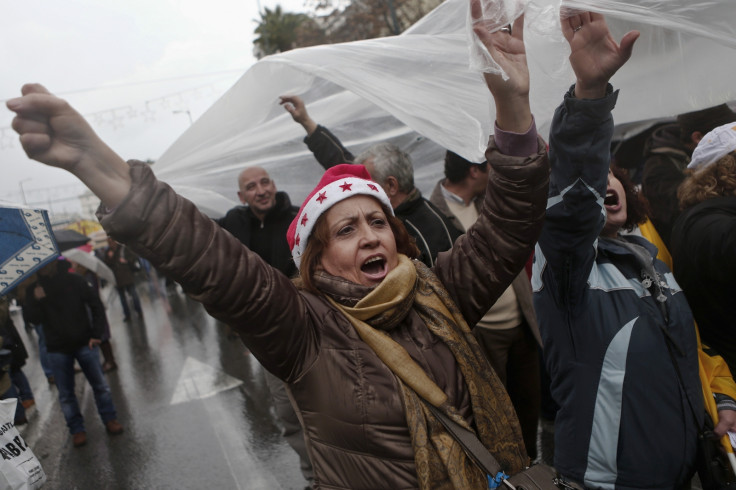 Greece protest