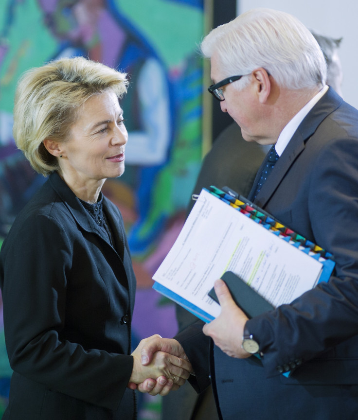 German Defence Minister Ursula von der Leyen