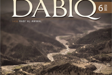 Cover page of Dabiq magazine issue 6