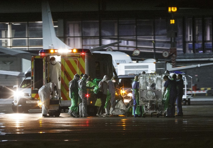 Ebola victim taken to isolation unit in Glasgow