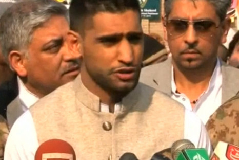Amir Khan visits Peshawar school massacre site