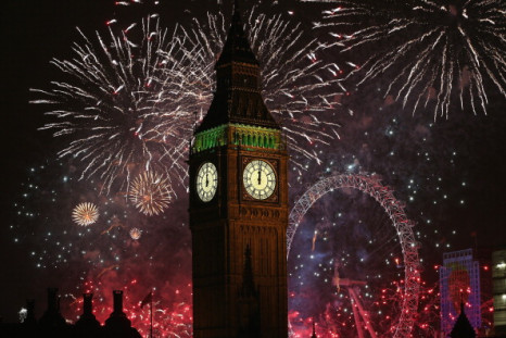 New Year Fireworks london