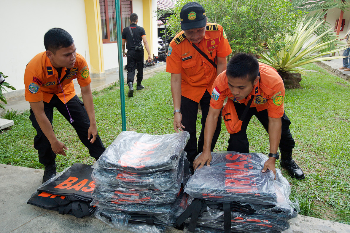 AirAsia Flight QZ8501 body bags