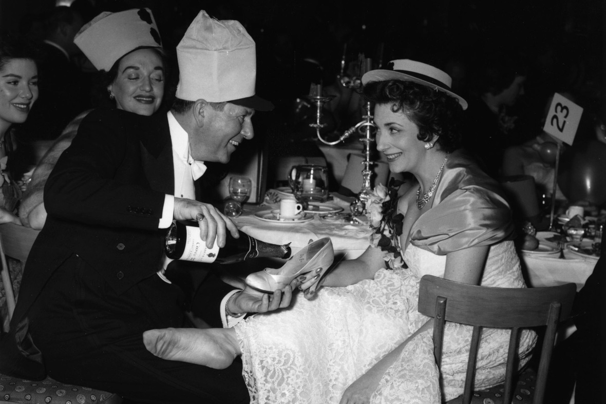 Great old photos of New Year's Eve parties in London over the years