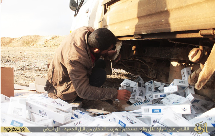 Confiscated cigarettes found by the hesbah Confiscated cigarettes found by the hesbah