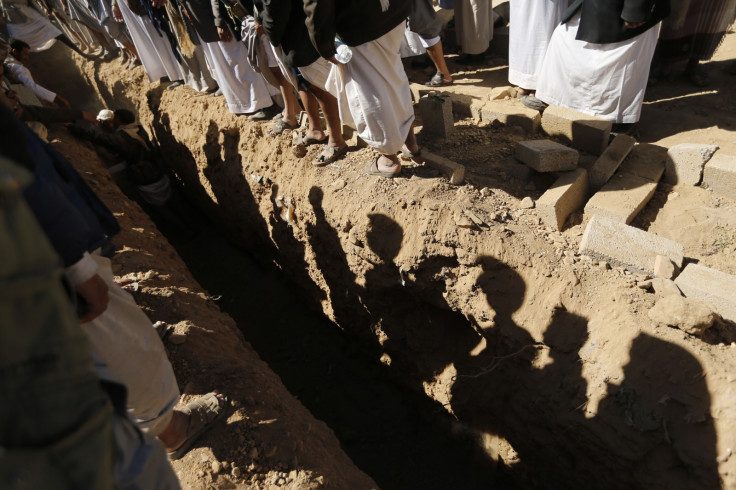 Yemen Houthis grave