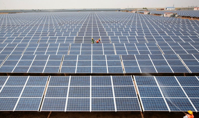 Solar Park Gujarat India