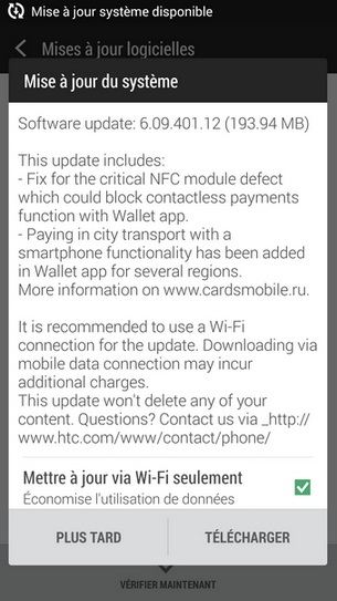 HTC One M7 gets new software update 6.09.401.12 with fix for critical