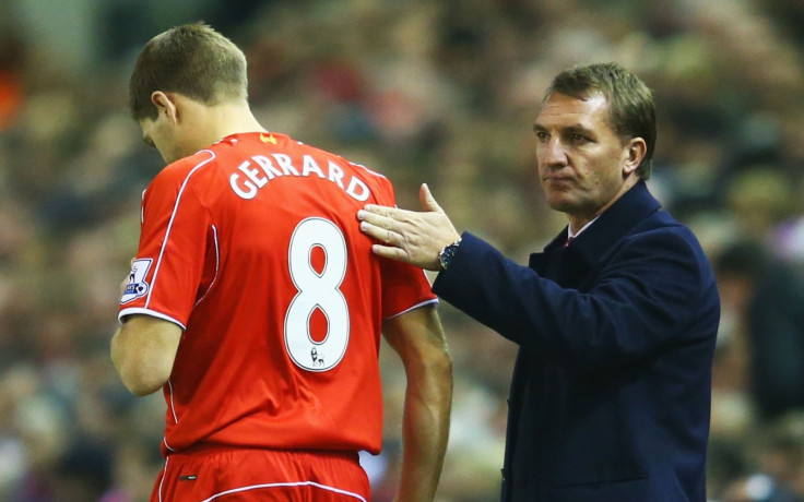 Steven Gerrard and Brendan Rodgers