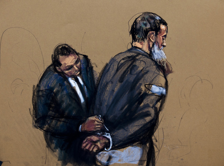 Courtroom sketch of Abu Anas al-Libi