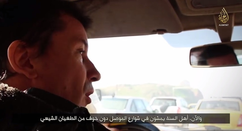 John Cantlie Mosul video