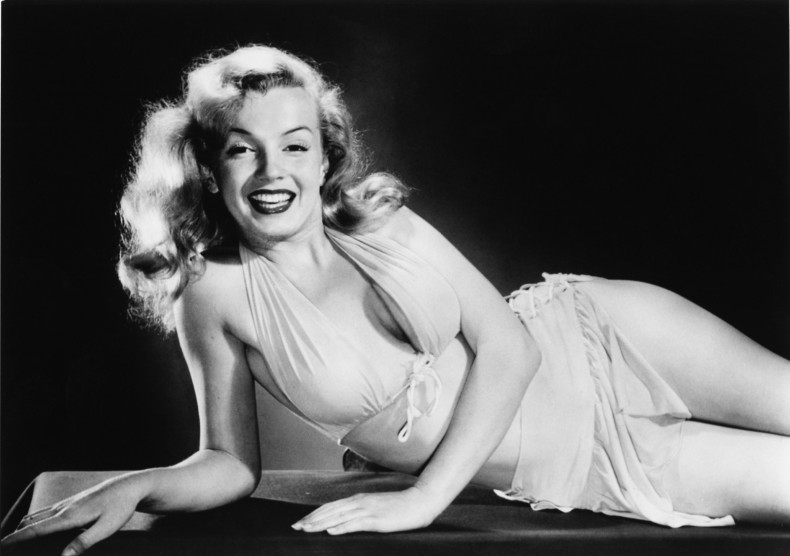American actress Marilyn Monroe (1926 - 1962), circa 1950.
