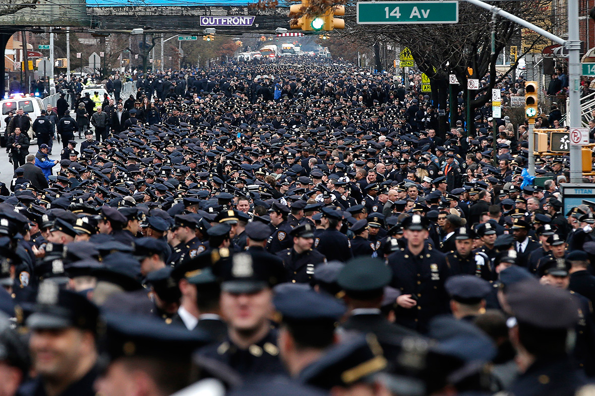 nypd funeral