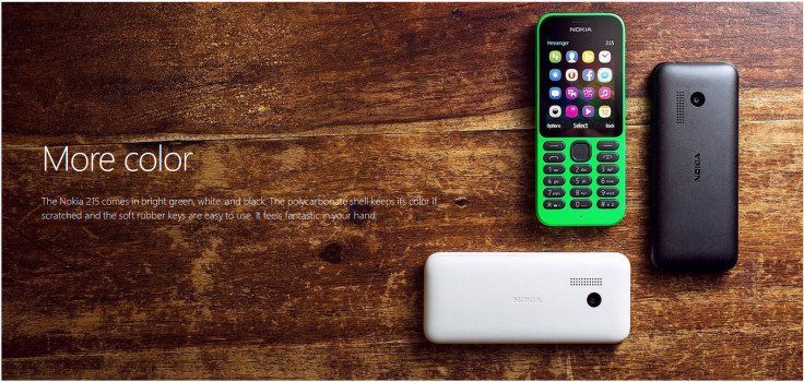 Microsoft surprises loyalists: Launches Nokia 215 Series 30  feature phone costing just £20