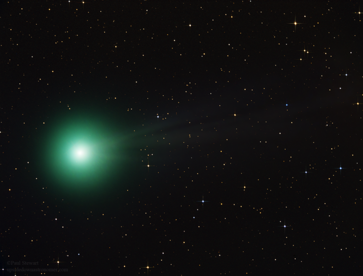 Comet lovejoy green