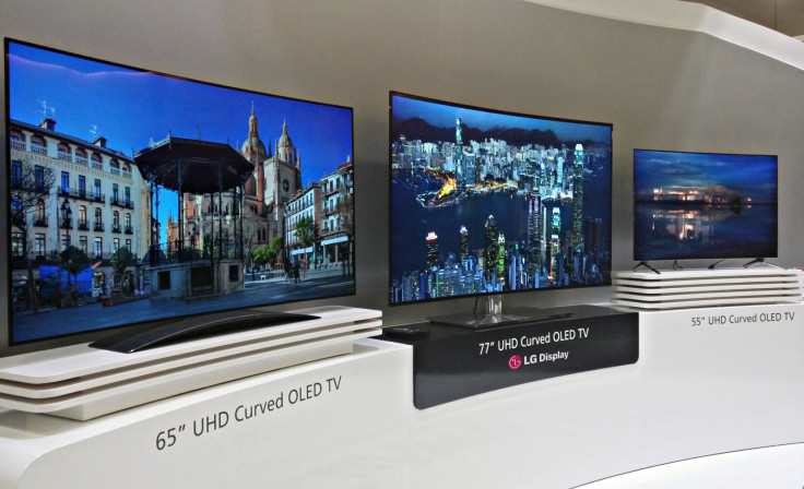 LG OLED 4K curved TV for 2015