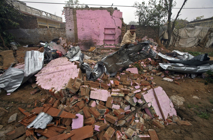 Kashmir house destroyed