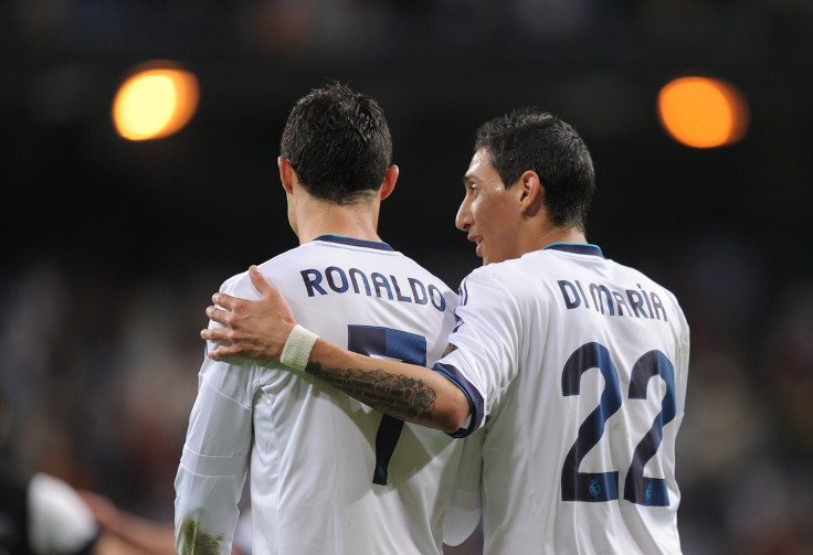 Angel di Maria and Ronaldo