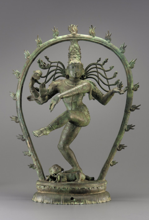 "Shiva Nataraja" (c. 990), India, Chola dynasty, bronze