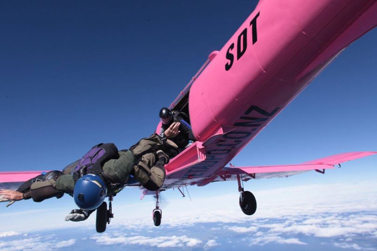Skydive Taupo plane crash lake NZ
