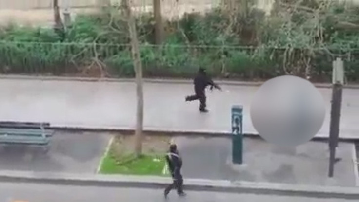 Charlie Hebdo Paris massacre: Graphic video shows masked gunmen execute wounded police officer
