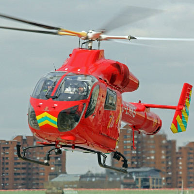 London currently has only one emergency helicopter to support 10 million people, and for the next 3 weeks, the air ambulance will be undergoing maintenance