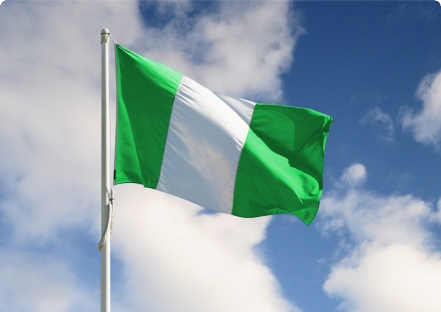 nigeria flag bitcoin
