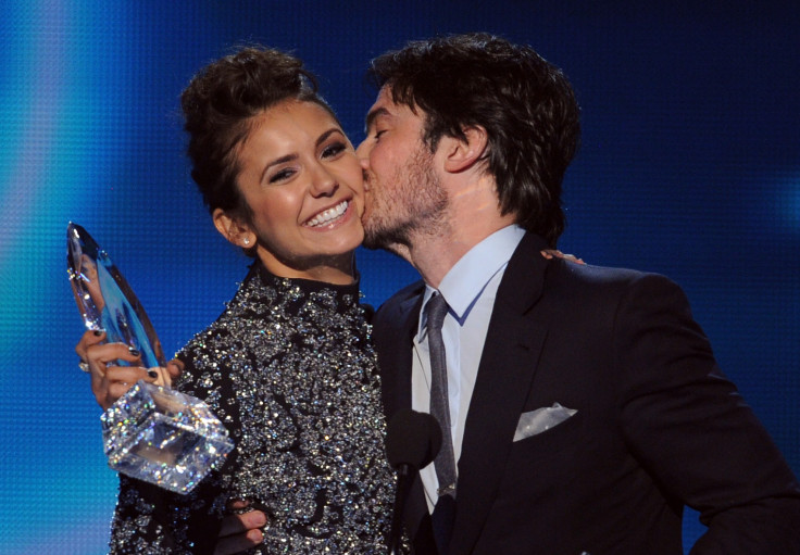 Ian Somerhalder and Nina Dobrev