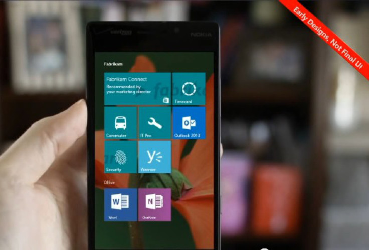 Microsoft Windows Phone 10 for phones termed Windows Mobile 10 apparently surfaces in new screenshot