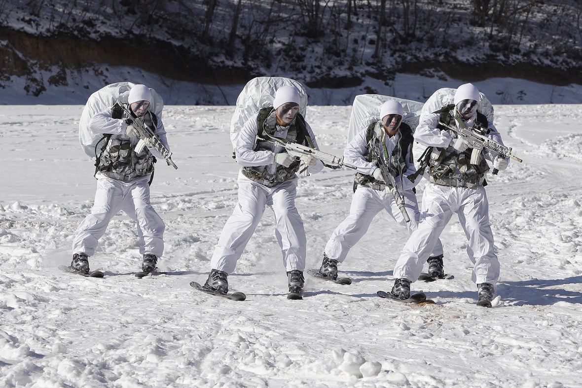 South Korean Special Forces Train In Snow - Business Insider