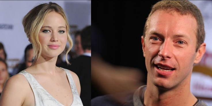 Jennifer Lawrence and Chris Martin