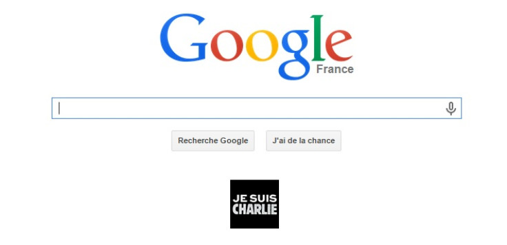 Google je suis Charlie