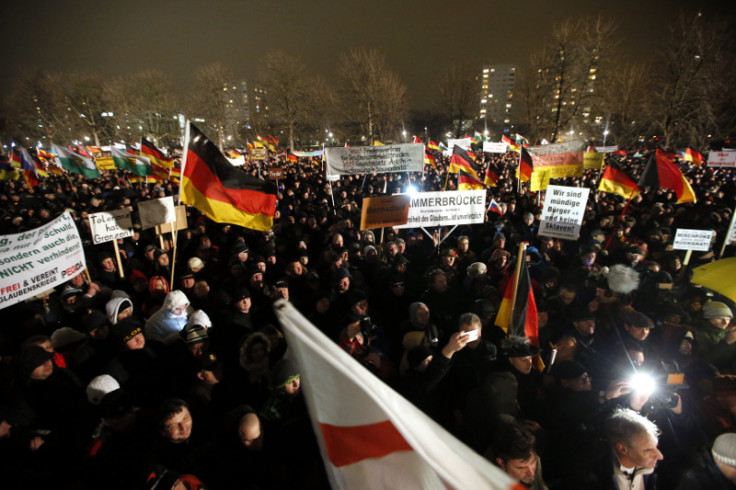 Pegida rally Germany 5 January 2015