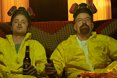 Breaking Bad's Walter and Jesse in Better Call Saul