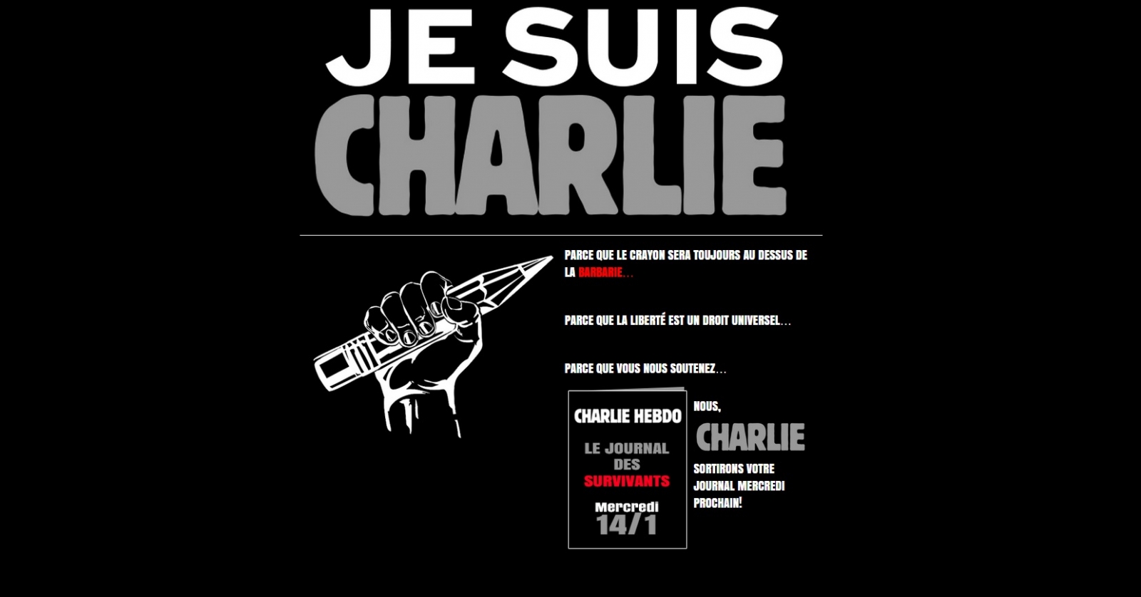 New Charlie Hebdo cover showing Muslim prophet Mohammed reads 'all is