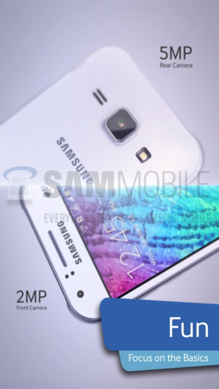 Samsung Galaxy J1 low-ender surfaces in leaked images, expected to be launched soon