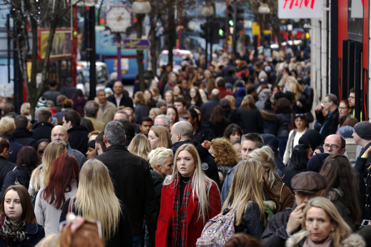 Shoppers in the UK