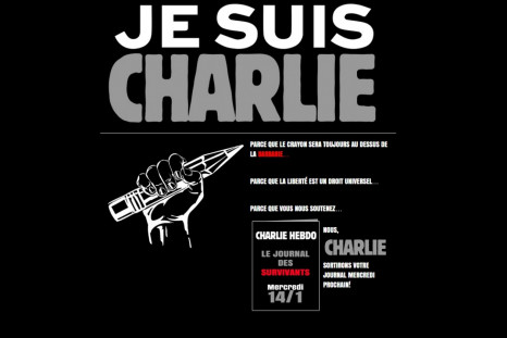 Charlie Hebdo Survivors' edition cover: Prophet Muhammed holding ‪#JeSuisCharlie