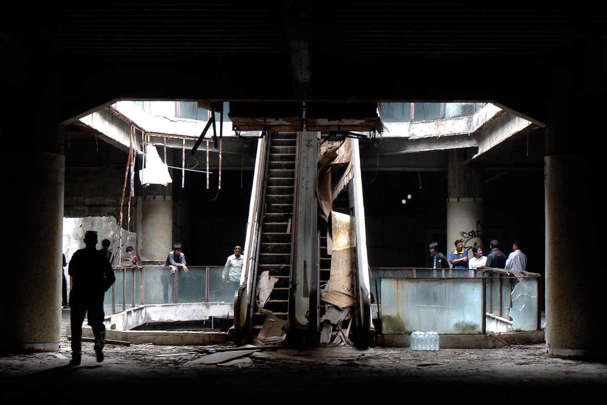Abandoned department store in Bangkok
