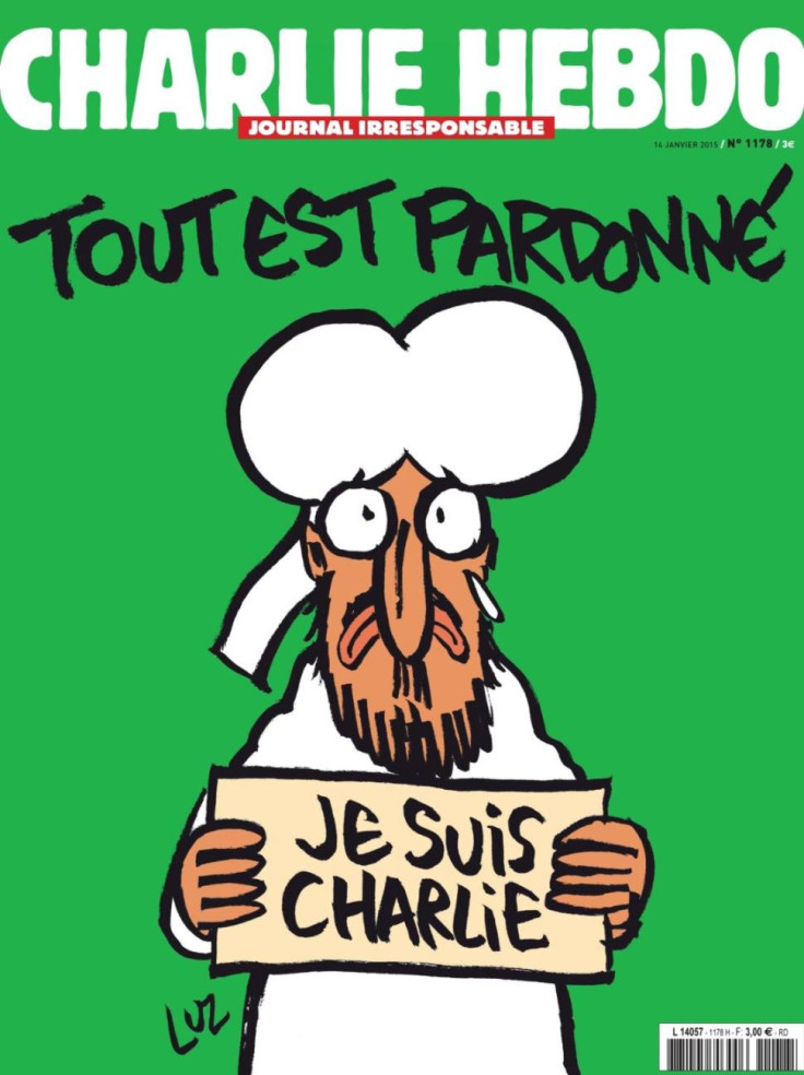 charlie hebdo cover mohammed